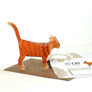 Pop Up Ginger Cat