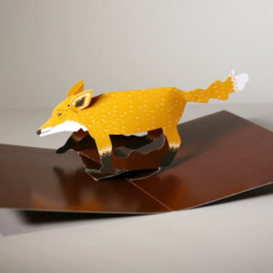 Pop Up Fox Card