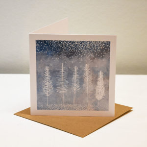 Greetings card Winter Trees by Ruth Thorp