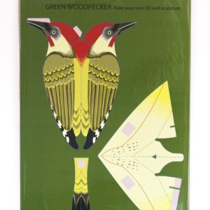 Flat Pack Green Woodpecker Decoration