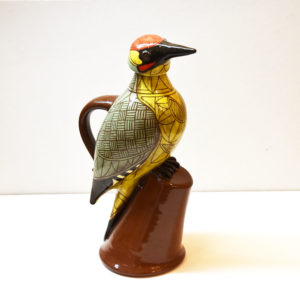 Green Woodpecker Jug And Cup