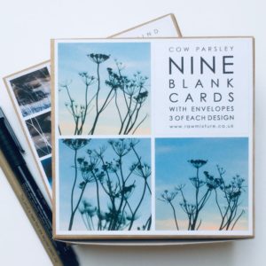Cow Parsley, Box Set of Nine Blank Cards