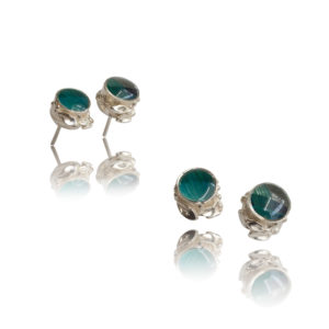 Miniture Rock Gemstone Studs