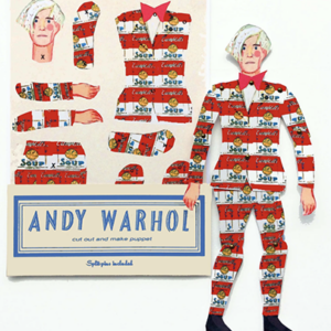 Andy Warhol Paper Puppet