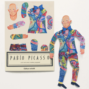 Pablo Picasso Paper Puppet