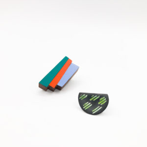 Asymmetric Northern Lights Earrings