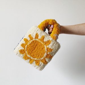 Sun Tufted Bag