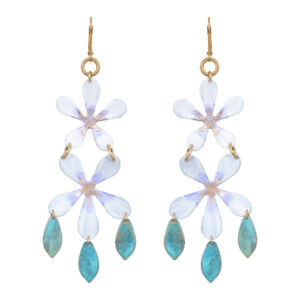 Night Blossom Fringe Earrings