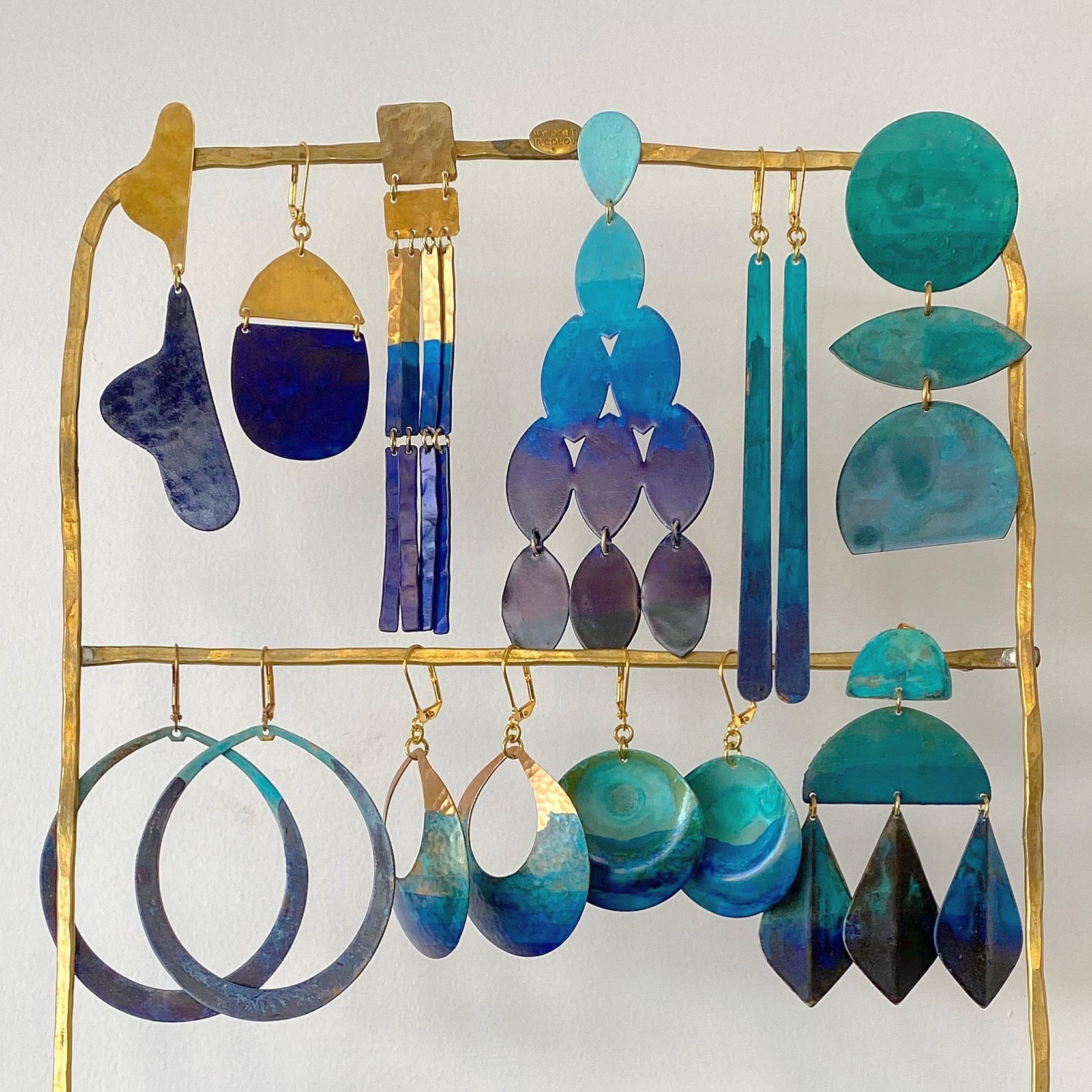 Watercolour Devi Earrings - Image 2