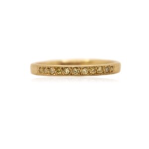 Sunshine Diamond Half Eternity Ring