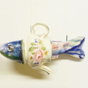 Vintage Tea Pot Fish