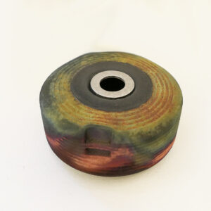 Flat Vessel With Metal