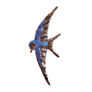 Barn Swallow Brooch Pin