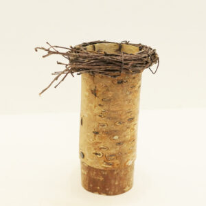 Curly Hazel Rim Vessel