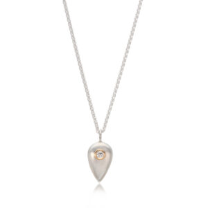 Diamond Teardrop Pendant