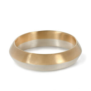 Yellow and Silver Ledge Band