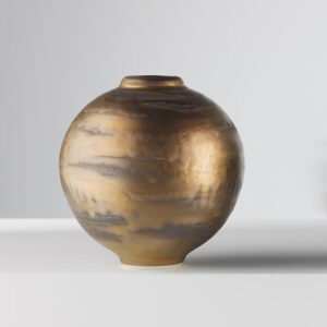 Gold Mini Moon Jar