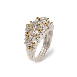 SCATTERED GRANULE RING - WIDE BAND