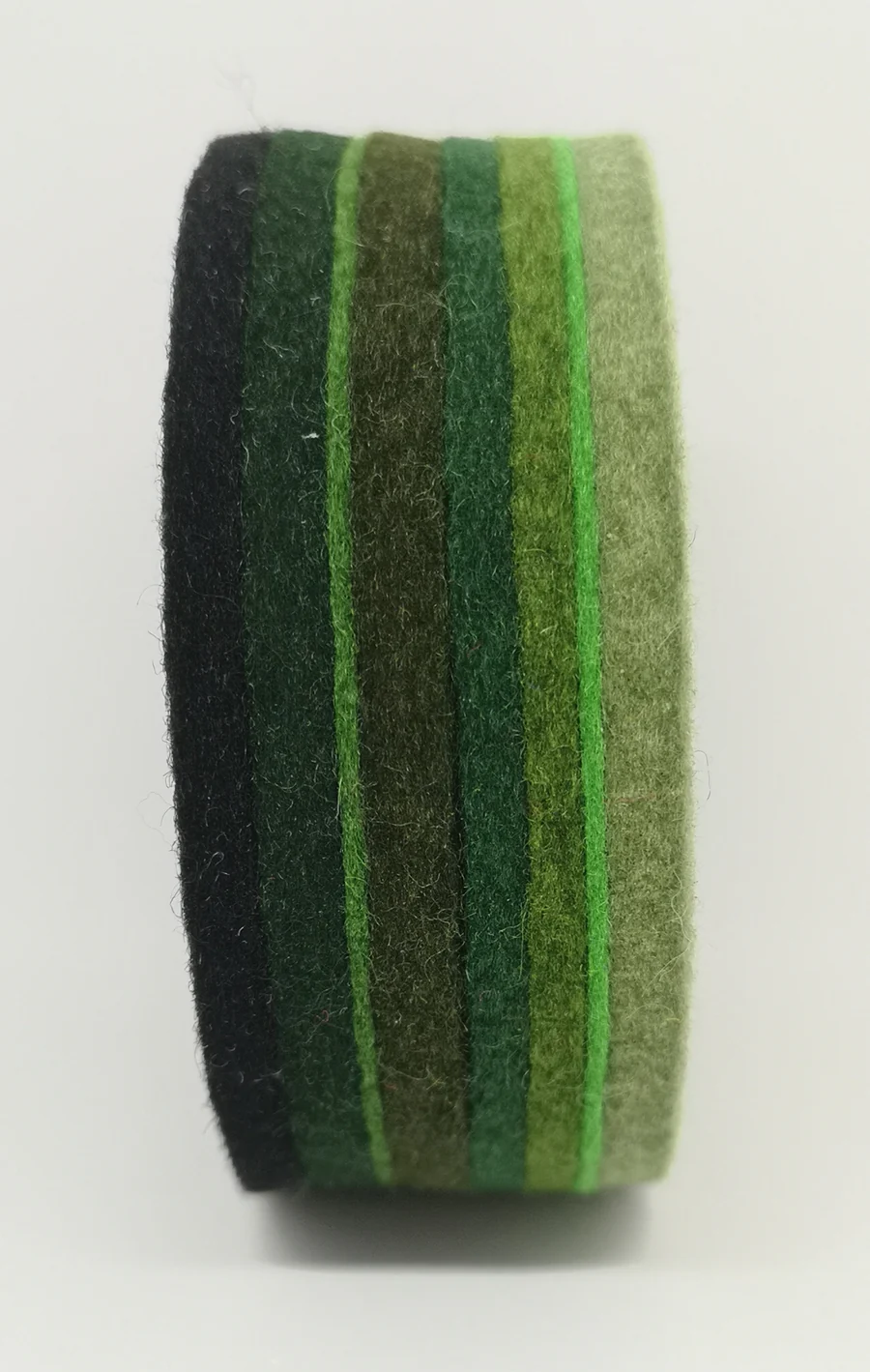 Chunky Bangle Ombre Black to Sage - Image 2