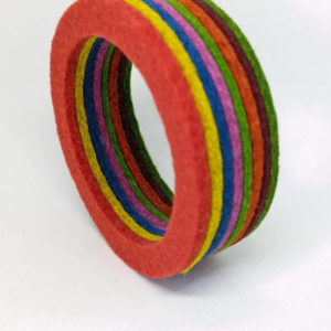 Chunky Bangle Ombre Soft Multi
