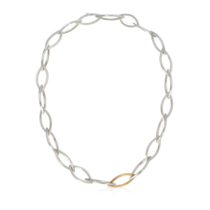 Dalia Chain, Necklace Silver and Gold