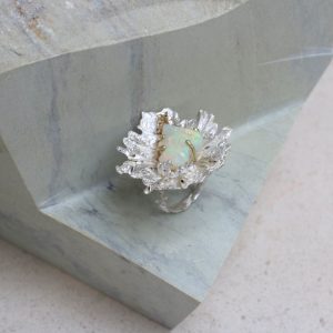 Opal Explosion Ring